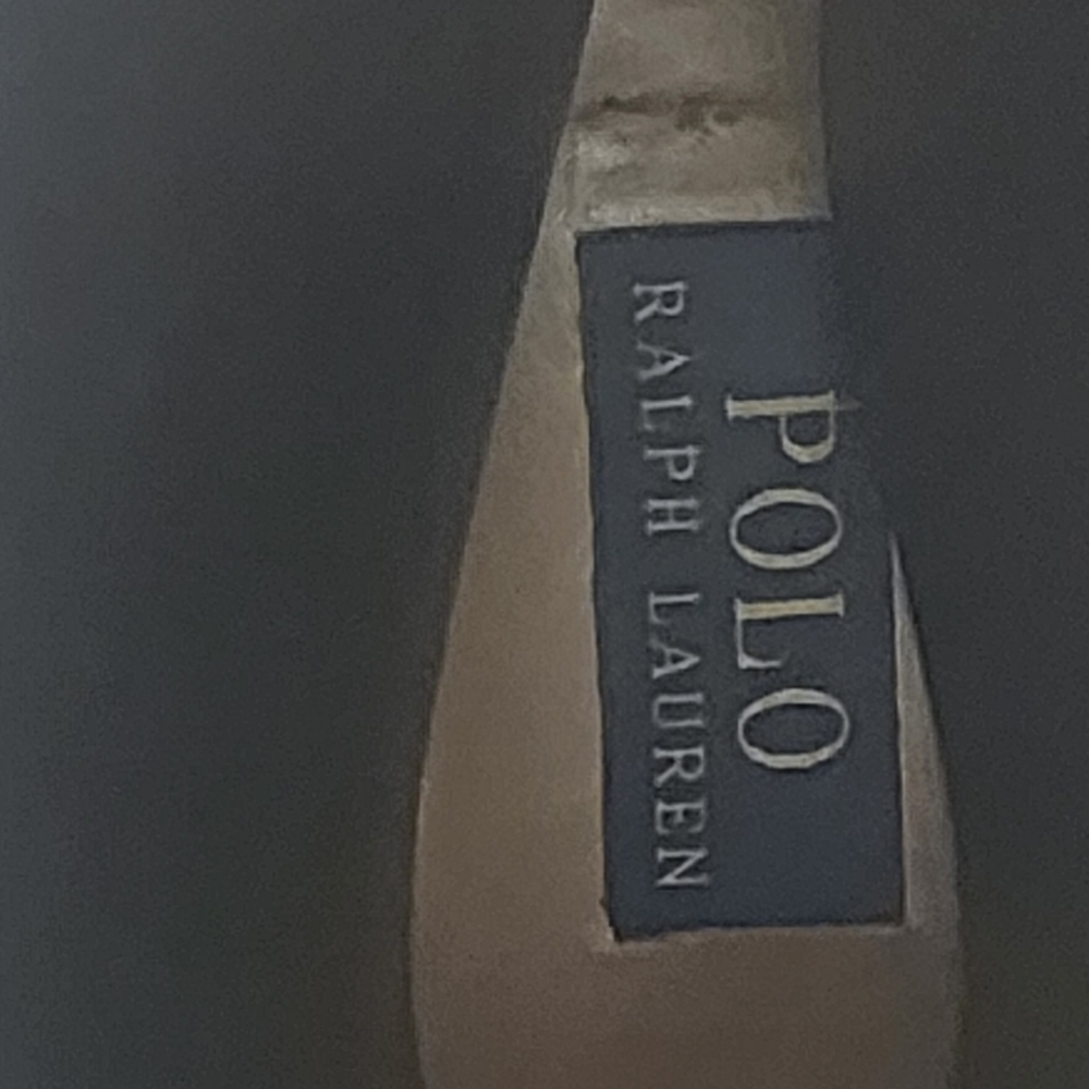 Ralph Lauren Polo women black suede leather biker boots Size8.5 UE39.5.Like New - Picture 6 of 12